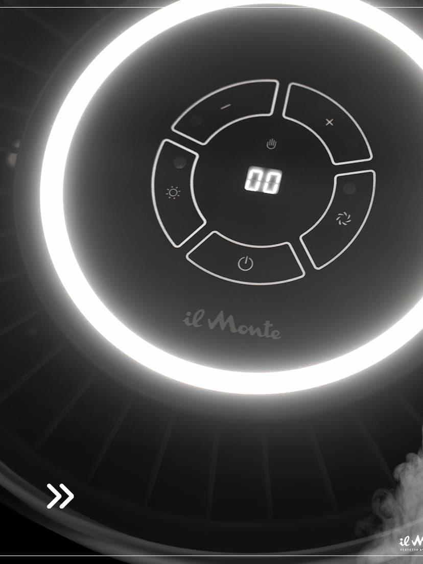 Аудио-Вытяжка Островная, Светящаяся, Сенсорное управление--10