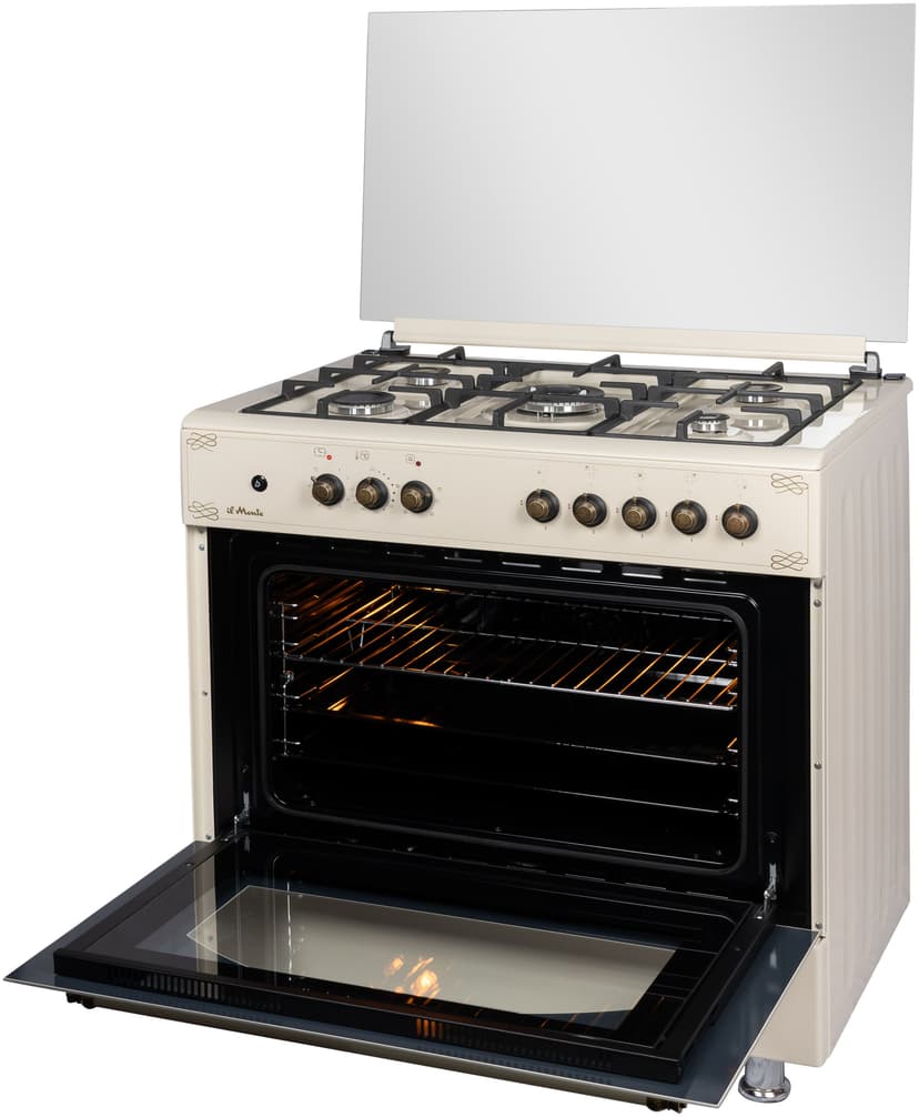 Газовая плита с Электрической духовкой--3