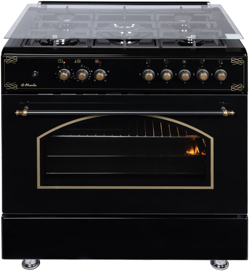 Газовая плита с Электрической духовкой--9