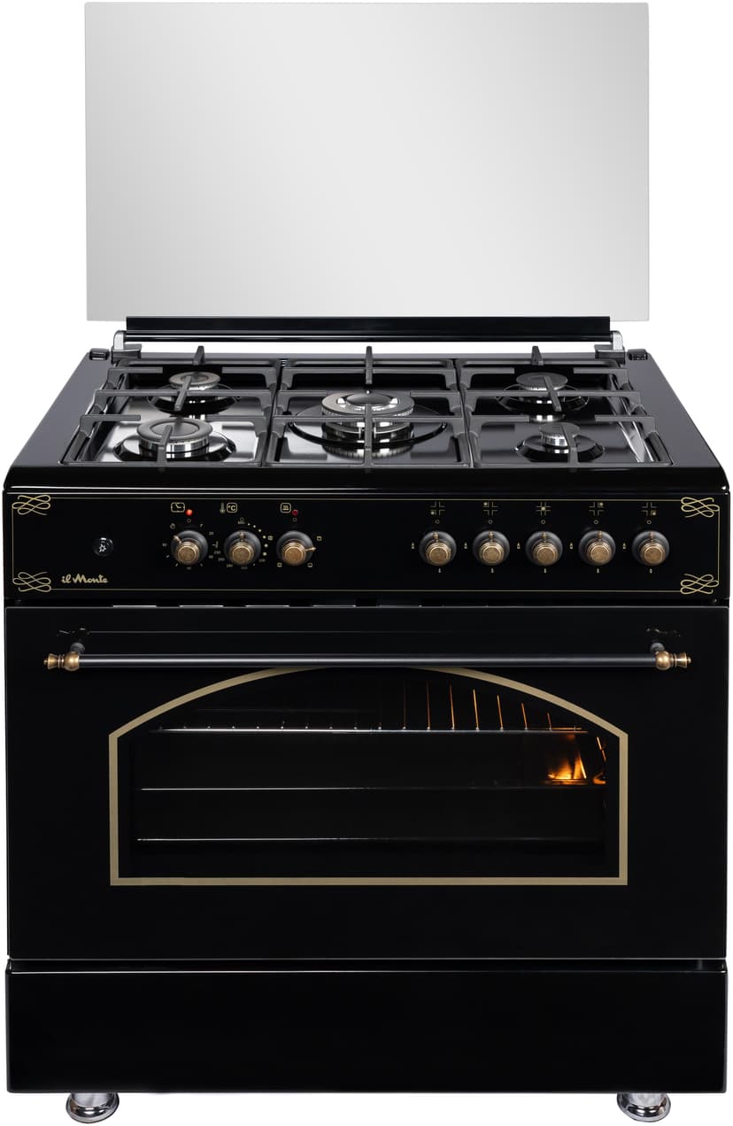 Газовая плита с Электрической духовкой--8