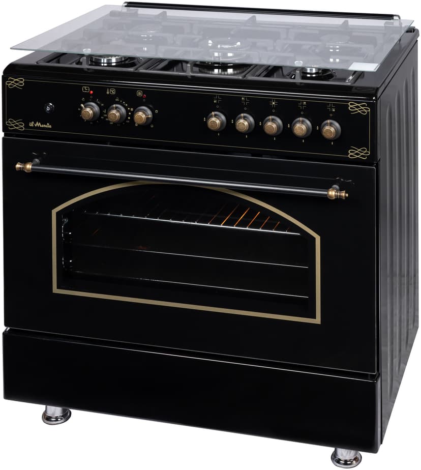 Газовая плита с Электрической духовкой--6