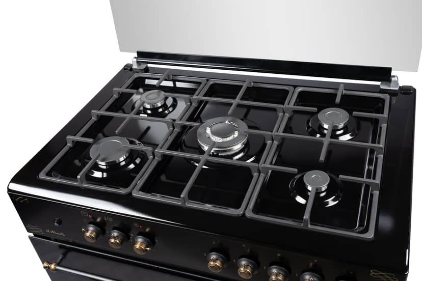 Газовая плита с Электрической духовкой--16