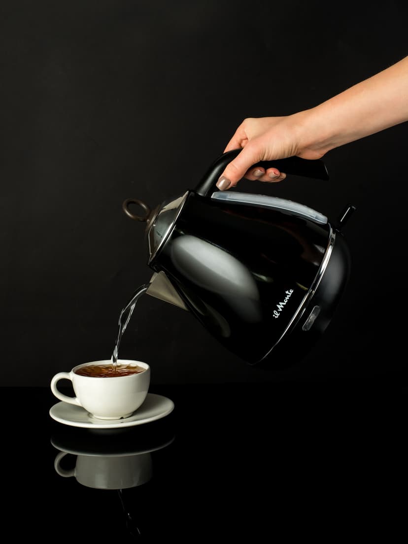 Чайник электрический, Цельнометаллический, Нержавеющая сталь, 1,7 л., il Monte EK-1702 Rustic--3