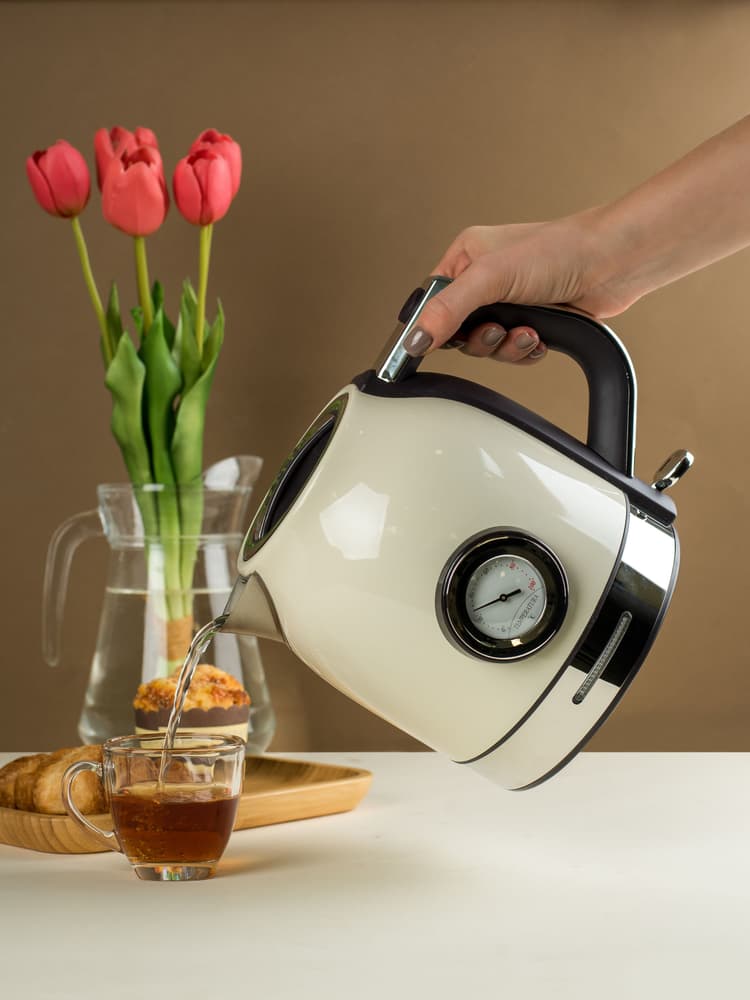 Чайник электрический, Деревенский стиль, Термометр, 1,7л., 2000 Вт., il Monte EK-1704