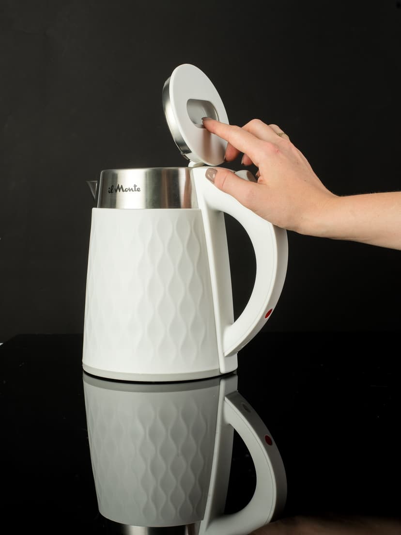 Чайник электрический, Контактная группа "Strix" (Англия), 2000 Вт., 1.7 л., il Monte EK-1705--1