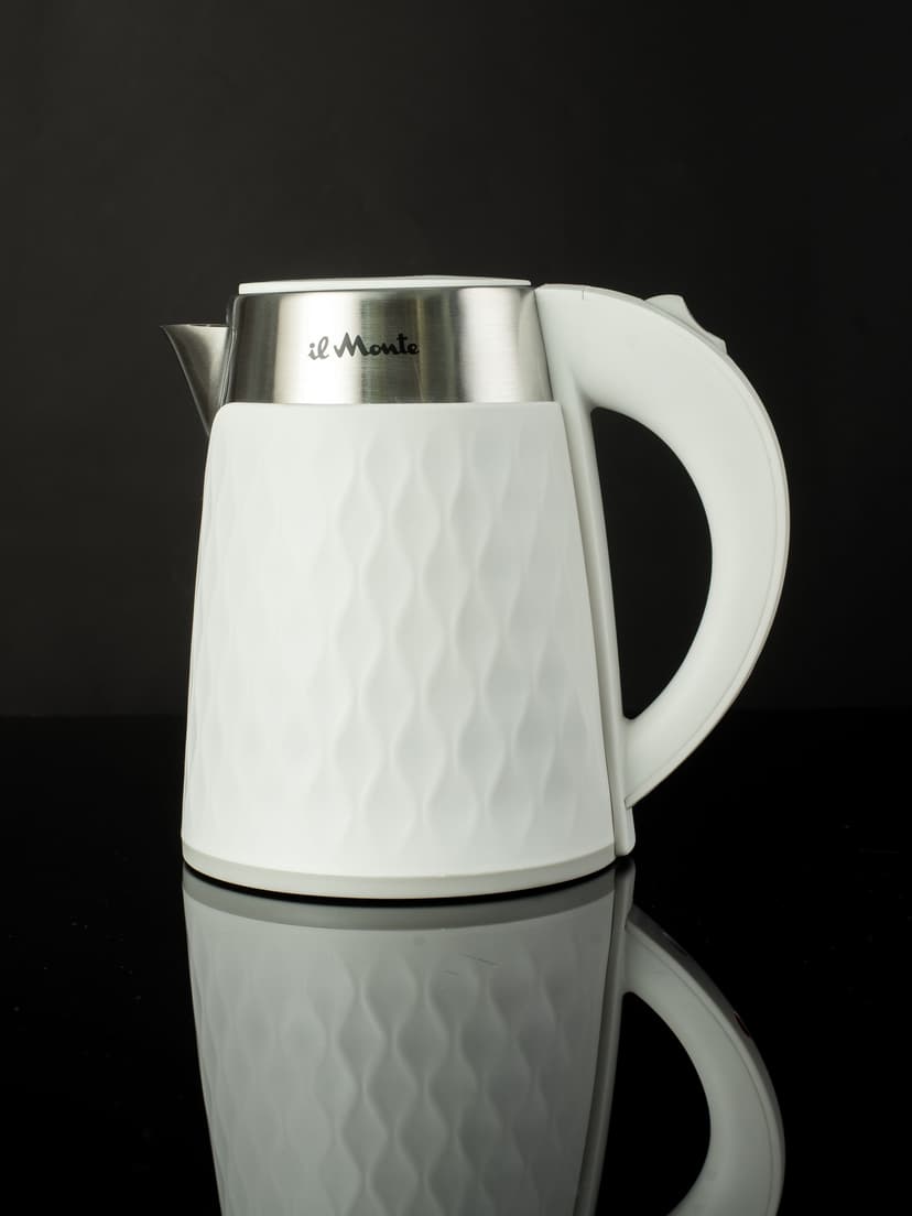 Чайник электрический, Контактная группа "Strix" (Англия), 2000 Вт., 1.7 л., il Monte EK-1705--0