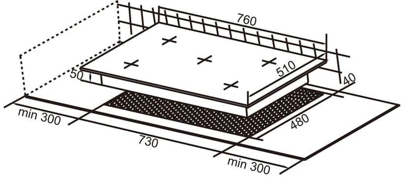 Варочная панель газовая--3
