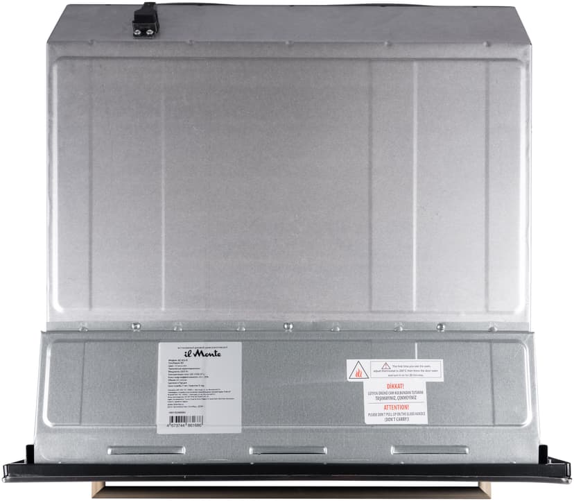 Духовой шкаф электрический встраиваемый, 66 л., 6 режимов, Конвекция, Разморозка, 50-300 С, Автоотключение по таймеру, il Monte BO-63--8