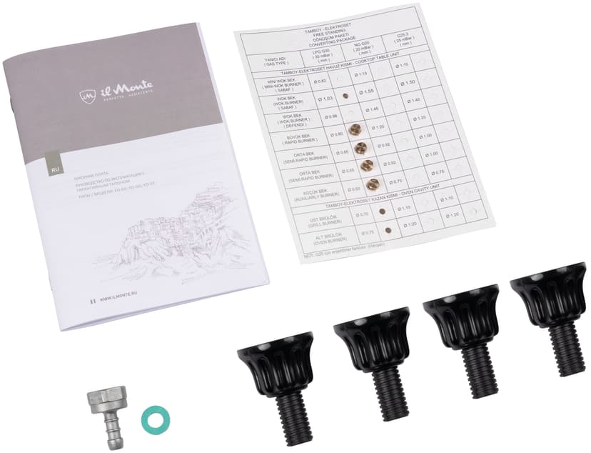Газовая плита с Электрической духовкой--12