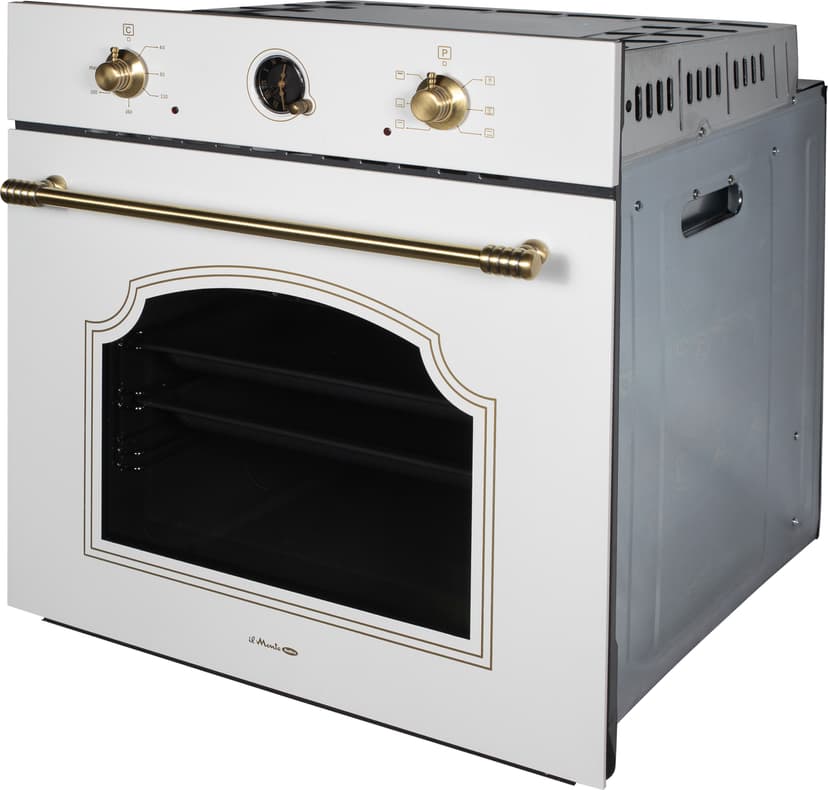 Духовой шкаф электрический встраиваемый, объем 66 л., БИО-Эмаль, Конвекция, Разморозка, 6 режимов, Автоотключение по таймеру, il Monte BO-71--5