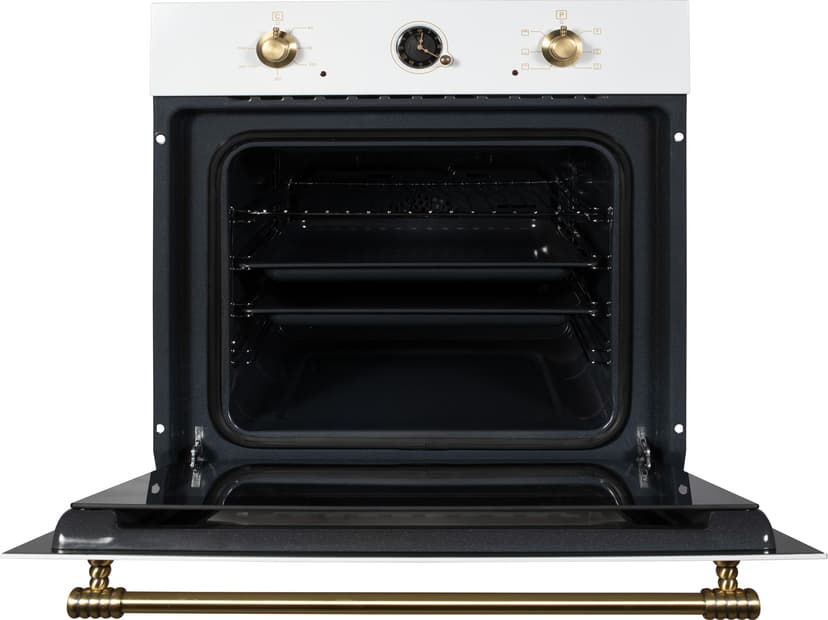 Духовой шкаф электрический встраиваемый, объем 66 л., БИО-Эмаль, Конвекция, Разморозка, 6 режимов, Автоотключение по таймеру, il Monte BO-71--0