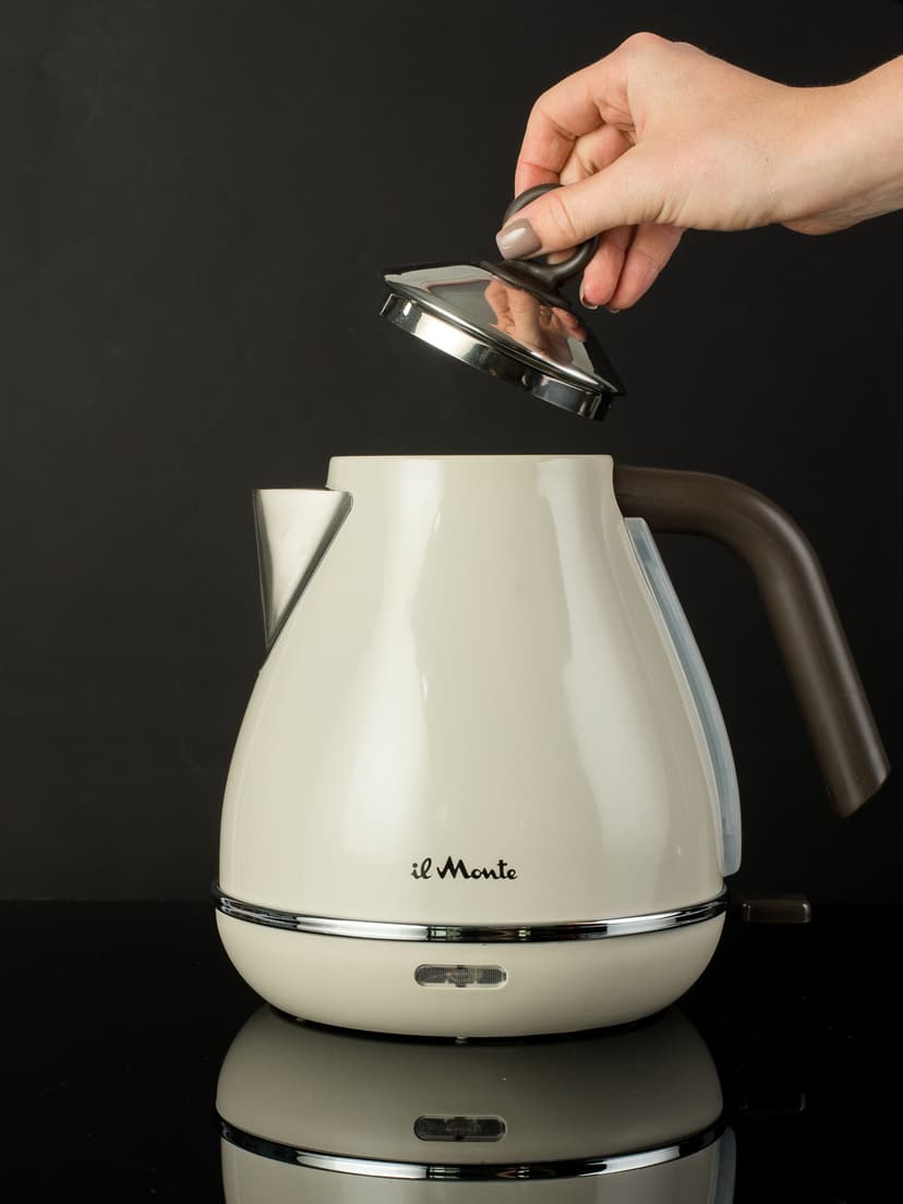 Чайник электрический, Цельнометаллический, Нержавеющая сталь, 1,7 л., il Monte EK-1702 Rustic--0