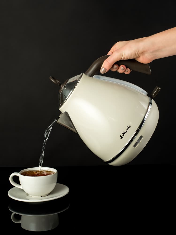 Чайник электрический, Цельнометаллический, Нержавеющая сталь, 1,7 л., il Monte EK-1702 Rustic