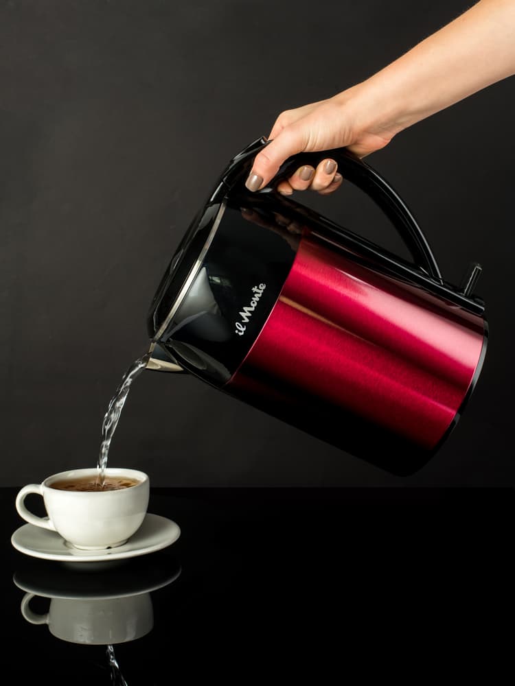 Чайник электрический, Strix, Противоожоговый корпус, Нержавеющая сталь, 1,8 л., il Monte EK-1801