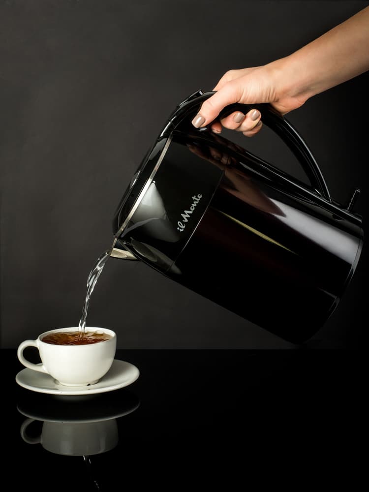 Чайник электрический, Strix, Противоожоговый корпус, Нержавеющая сталь, 1,8 л., il Monte EK-1801