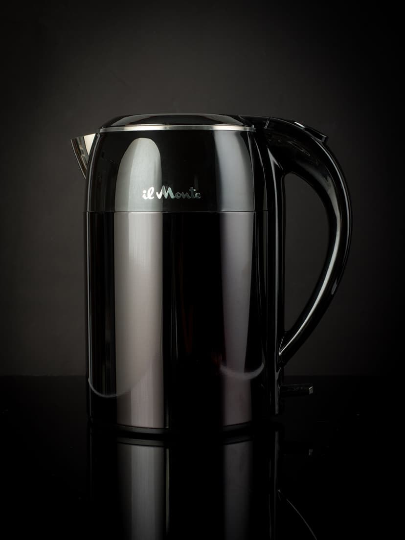 Чайник электрический, Strix, Противоожоговый корпус, Нержавеющая сталь, 1,8 л., il Monte EK-1801--0