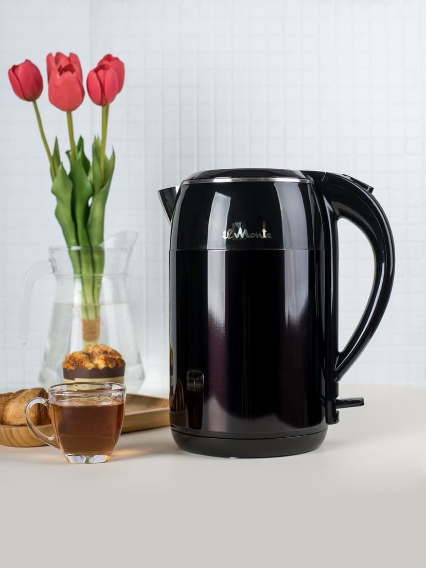 Чайник электрический, Strix, Противоожоговый корпус, Нержавеющая сталь, 1,8 л., il Monte EK-1801--3