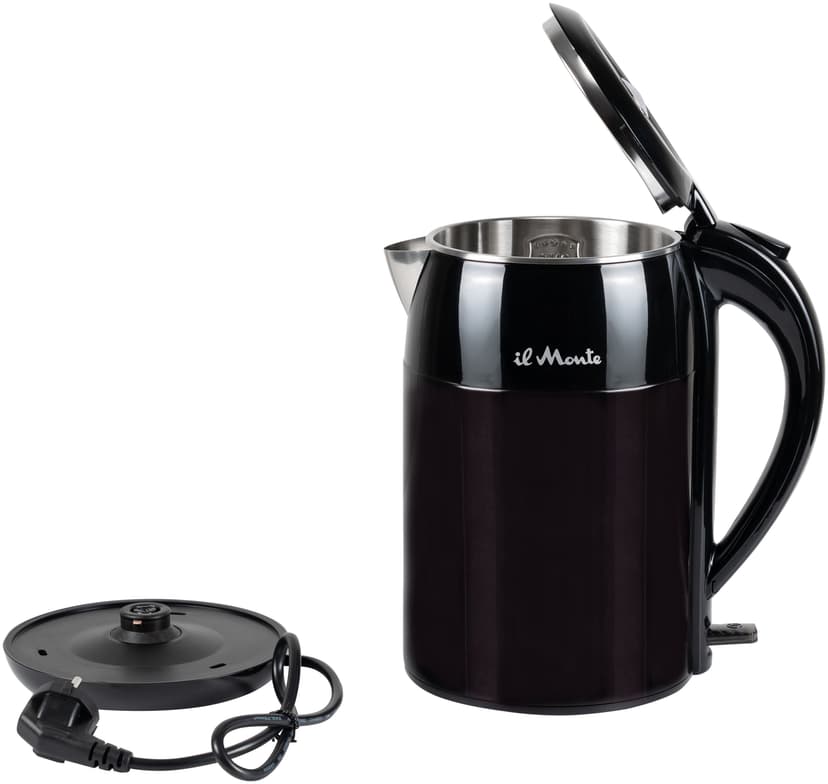 Чайник электрический, Strix, Противоожоговый корпус, Нержавеющая сталь, 1,8 л., il Monte EK-1801--23