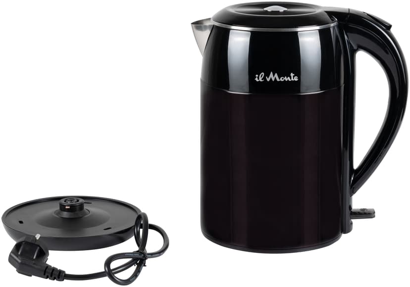 Чайник электрический, Strix, Противоожоговый корпус, Нержавеющая сталь, 1,8 л., il Monte EK-1801--17