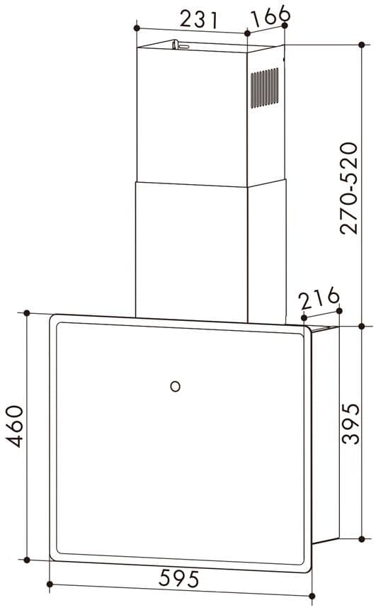 Вытяжка кухонная, Сенсорное управление--4
