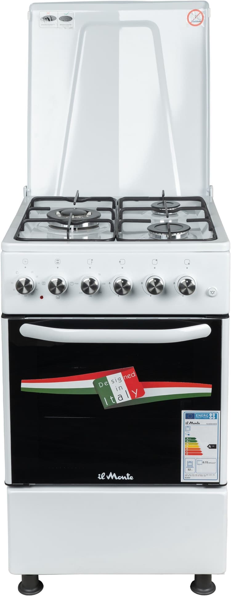 Газовая плита с Электрической духовкой