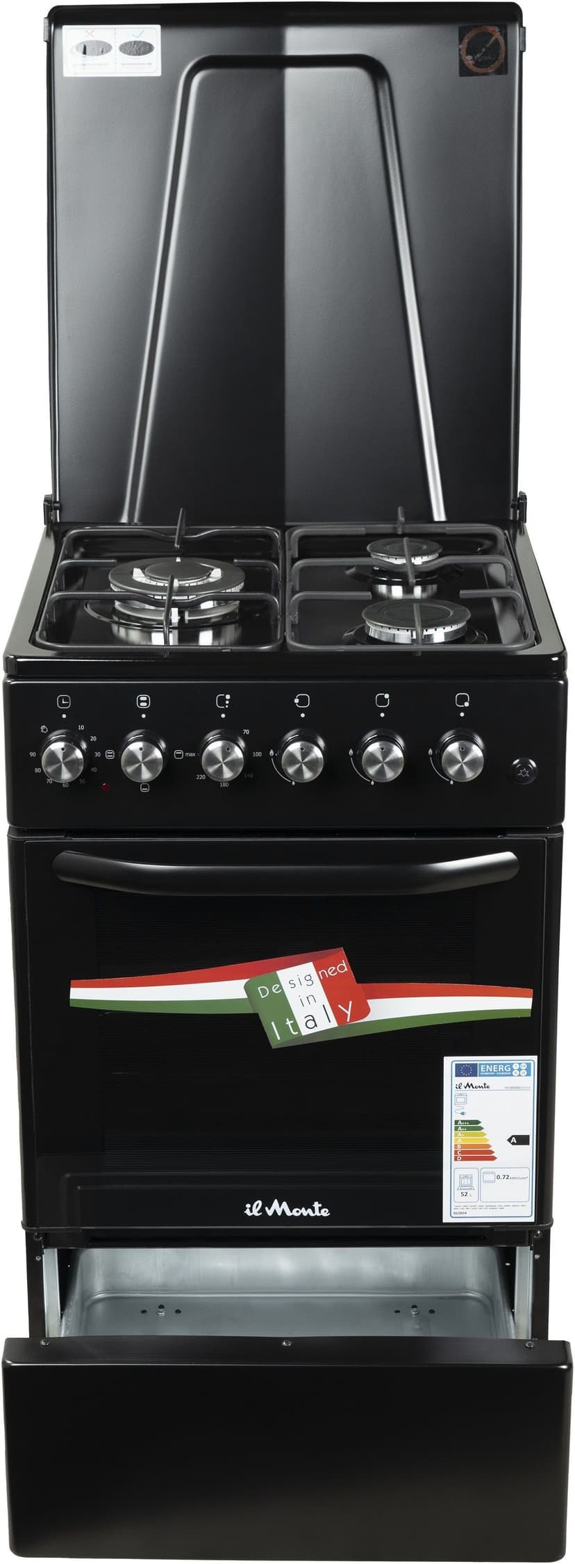 Газовая плита с Электрической духовкой--3