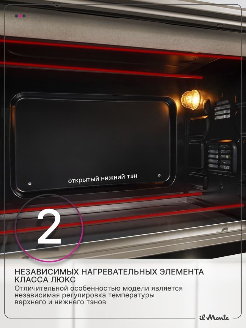 Духовка электрическая настольная, 40 л--3