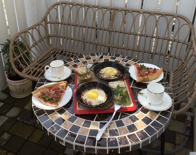 Сковорода-гриль, Порционная, Диаметр 15 см--0