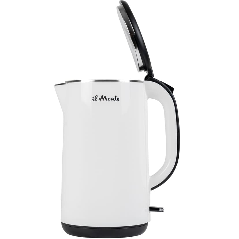 Чайник электрический, 1,8 л., 2000 Вт., Стальной корпус, Адиабатное (ненагревающееся) покрытие, il Monte EK-1802--3