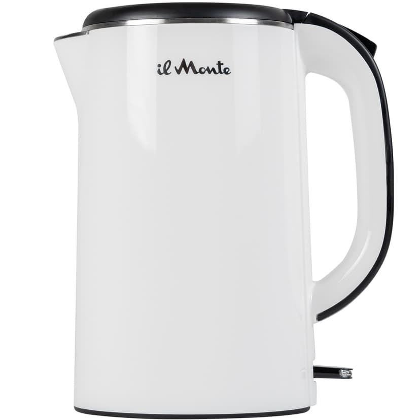 Чайник электрический, 1,8 л., 2000 Вт., Стальной корпус, Адиабатное (ненагревающееся) покрытие, il Monte EK-1802--2