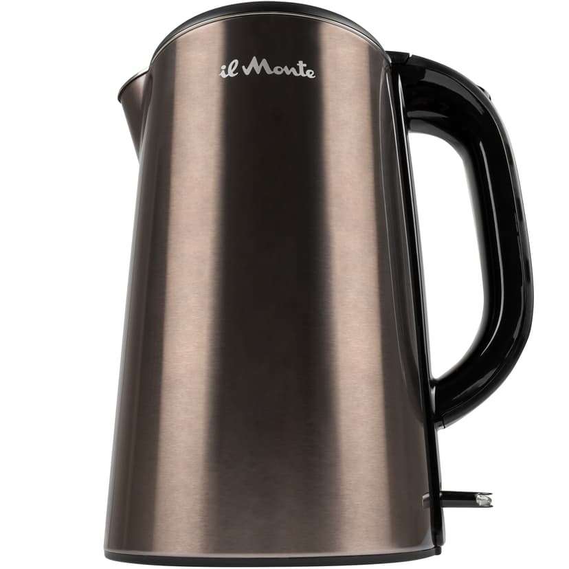 Чайник электрический, 1,8 л., 2000 Вт., Контактная группа "Strix" (Англия), Стальной корпус, Адиабатное (ненагревающееся) покрытие, il Monte EK-1803--3