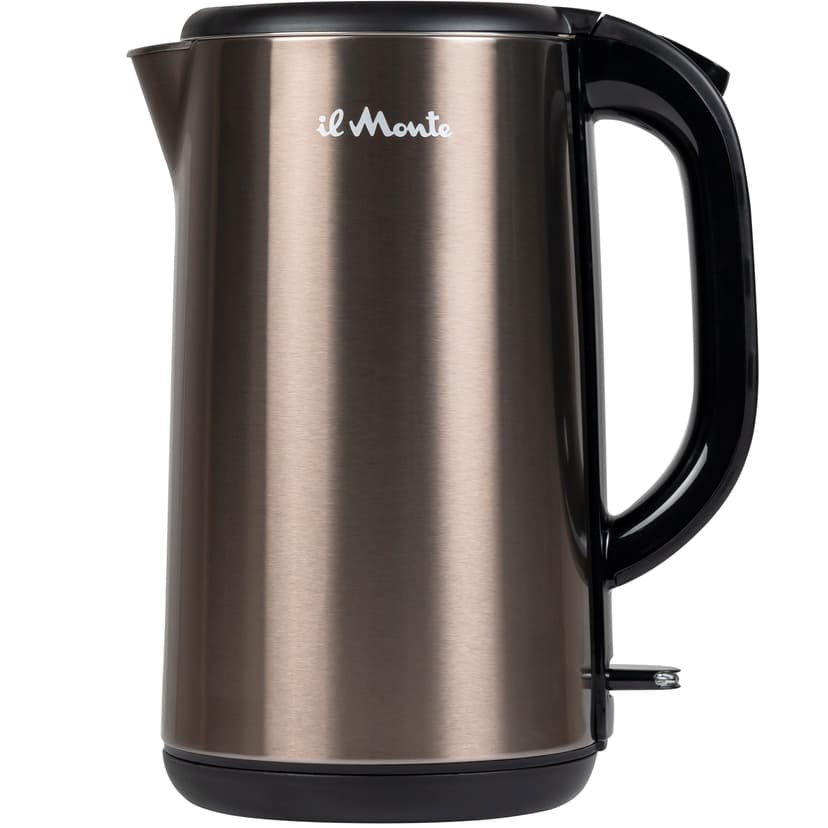 Чайник электрический, 1,8 л., 2000 Вт., Контактная группа "Strix" (Англия), Стальной корпус, Адиабатное (ненагревающееся) покрытие, il Monte EK-1803--1