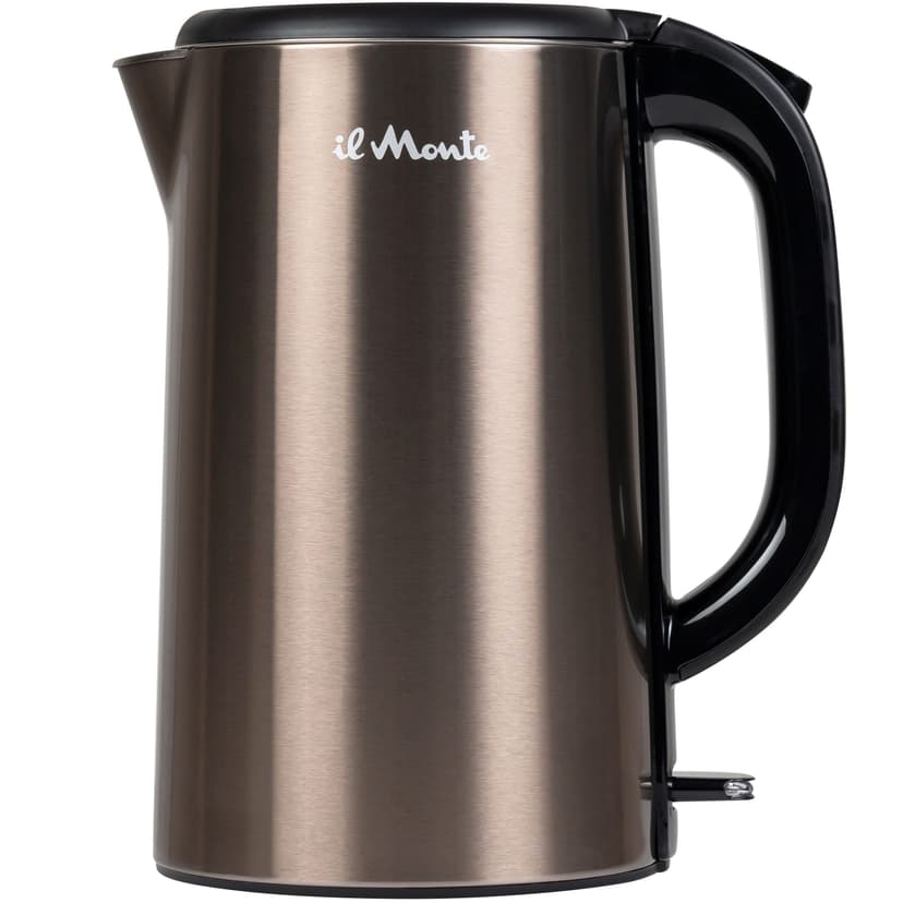 Чайник электрический, 1,8 л., 2000 Вт., Контактная группа "Strix" (Англия), Стальной корпус, Адиабатное (ненагревающееся) покрытие, il Monte EK-1803--0