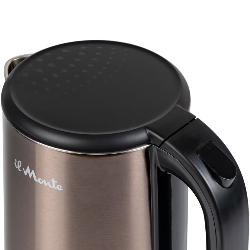 Чайник электрический, 1,8 л., 2000 Вт., Контактная группа "Strix" (Англия), Стальной корпус, Адиабатное (ненагревающееся) покрытие, il Monte EK-1803--5