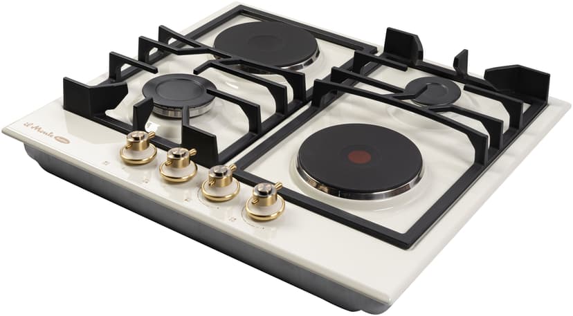 Варочная панель комбинированная, Газ + Электро--1