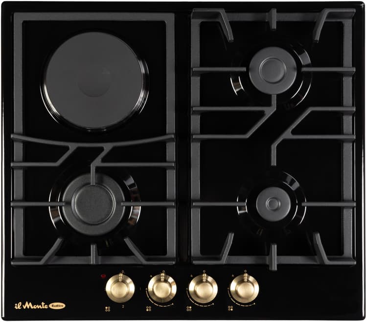 Варочная панель комбинированная, Газ + Электро