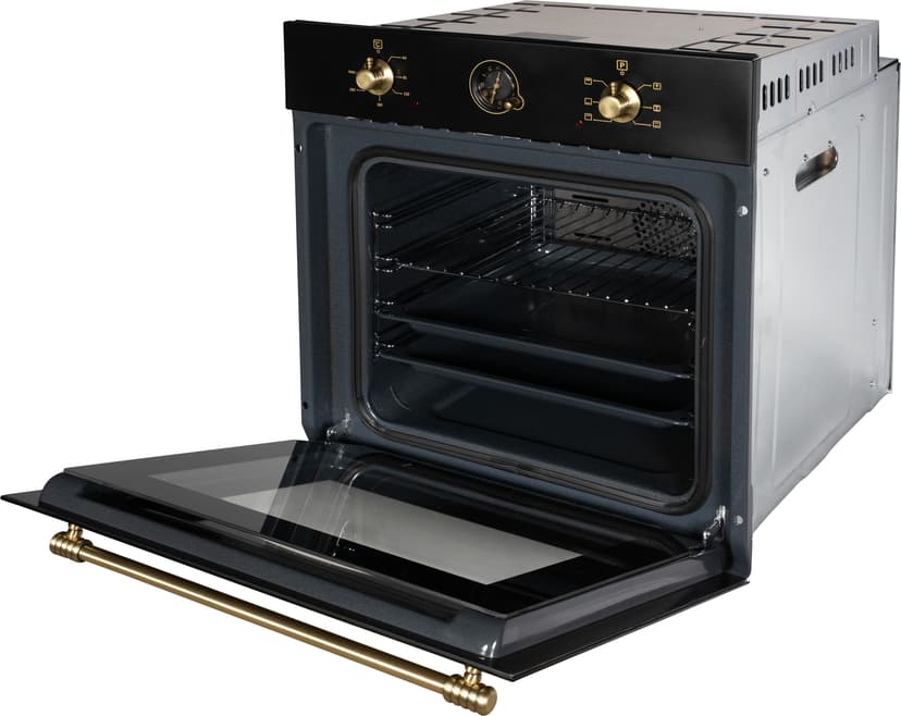 Духовой шкаф электрический встраиваемый, объем 66 л., БИО-Эмаль, Конвекция, Разморозка, 6 режимов, Автоотключение по таймеру, il Monte BO-71--5