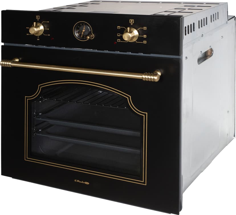 Духовой шкаф электрический встраиваемый, объем 66 л., БИО-Эмаль, Конвекция, Разморозка, 6 режимов, Автоотключение по таймеру, il Monte BO-71--4