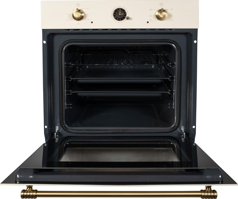 Духовой шкаф электрический встраиваемый, объем 66 л., БИО-Эмаль, Конвекция, Разморозка, 6 режимов, Автоотключение по таймеру, il Monte BO-71--0