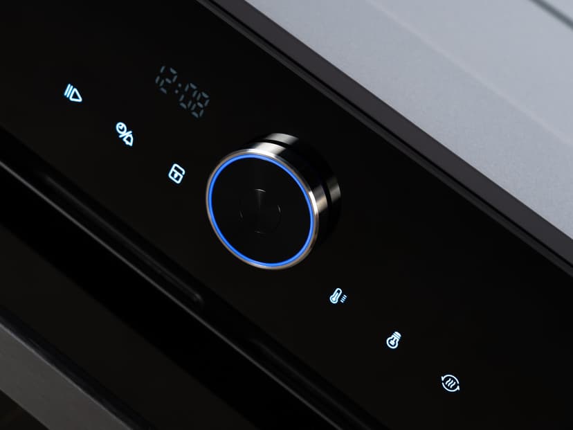 Духовой шкаф электрический встраиваемый, 75 л., Тройное стекло, Управление Wi-Fi, 10 режимов, Конвекция, Разморозка, il Monte BO-77--15