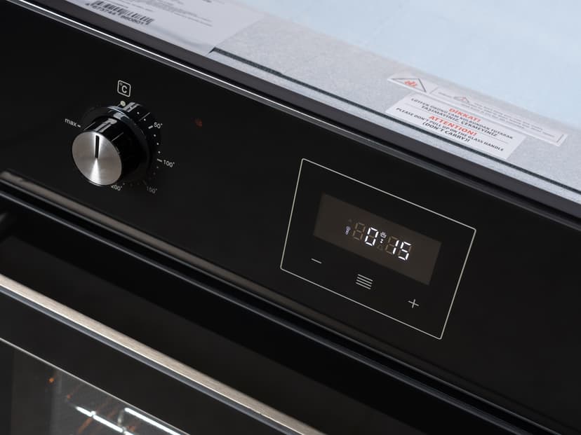 Духовой шкаф электрический встраиваемый, 66 л., 6 режимов, Конвекция, Разморозка, 50-300 С, Автоотключение по таймеру, il Monte BO-63--1