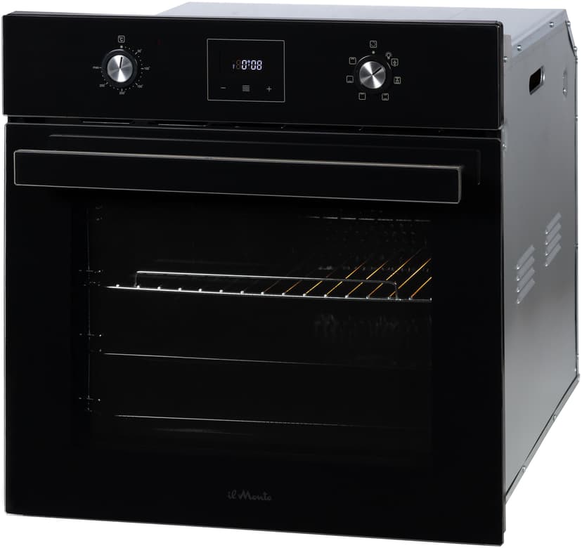 Духовой шкаф электрический встраиваемый, 66 л., 6 режимов, Конвекция, Разморозка, 50-300 С, Автоотключение по таймеру, il Monte BO-63--5