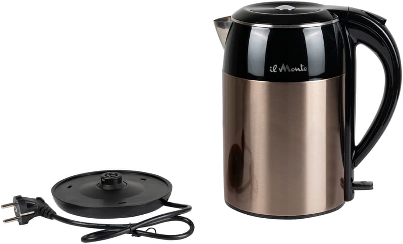 Чайник электрический, Strix, Противоожоговый корпус, Нержавеющая сталь, 1,8 л., il Monte EK-1801--16