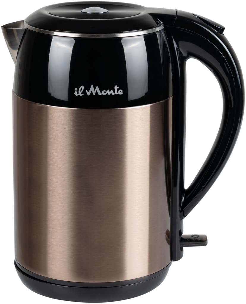 Чайник электрический, Strix, Противоожоговый корпус, Нержавеющая сталь, 1,8 л., il Monte EK-1801--8