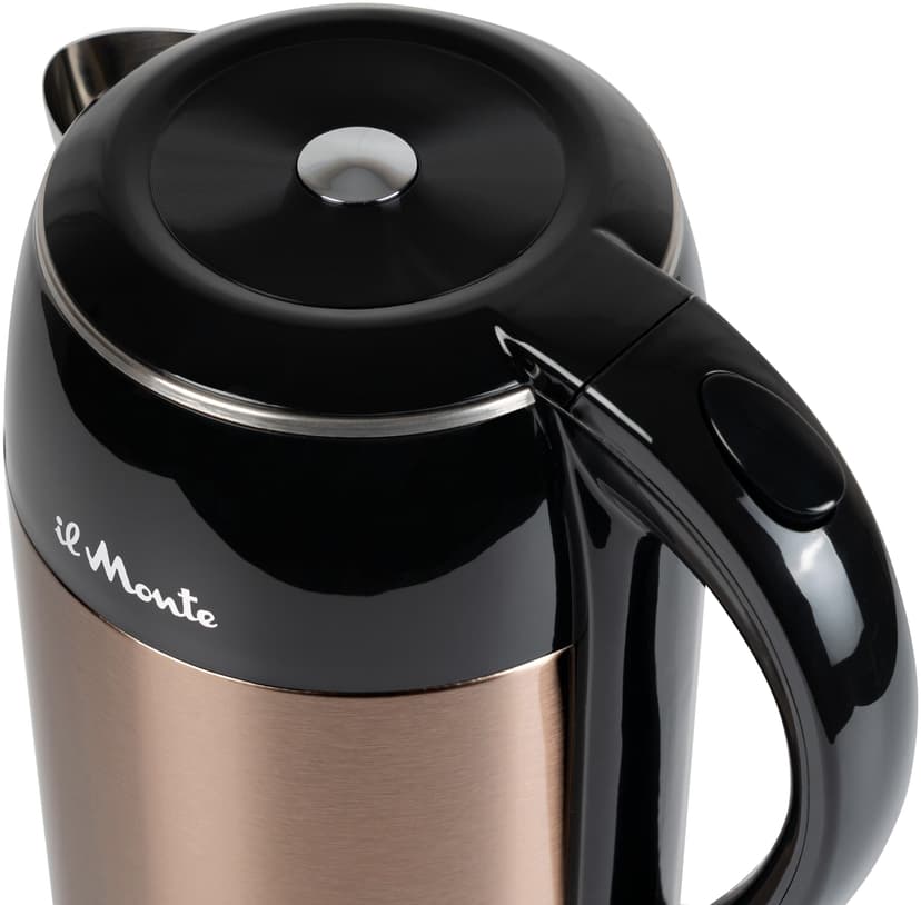 Чайник электрический, Strix, Противоожоговый корпус, Нержавеющая сталь, 1,8 л., il Monte EK-1801--9