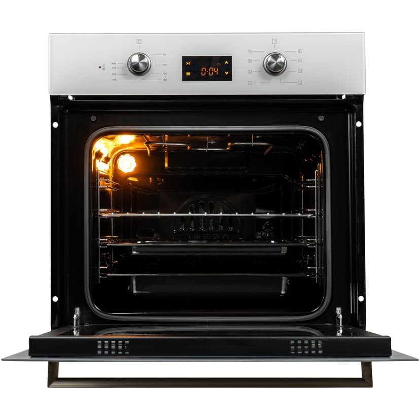 Духовой шкаф электрический встраиваемый, Ширина 60 см, Объем 56 л., 7 режимов, Конвекция, Сенсорное управление, il Monte BO-67--2