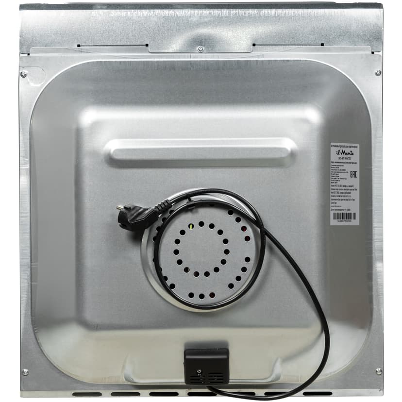 Духовой шкаф электрический встраиваемый, Ширина 60 см, Объем 56 л., 7 режимов, Конвекция, Сенсорное управление, il Monte BO-67--7