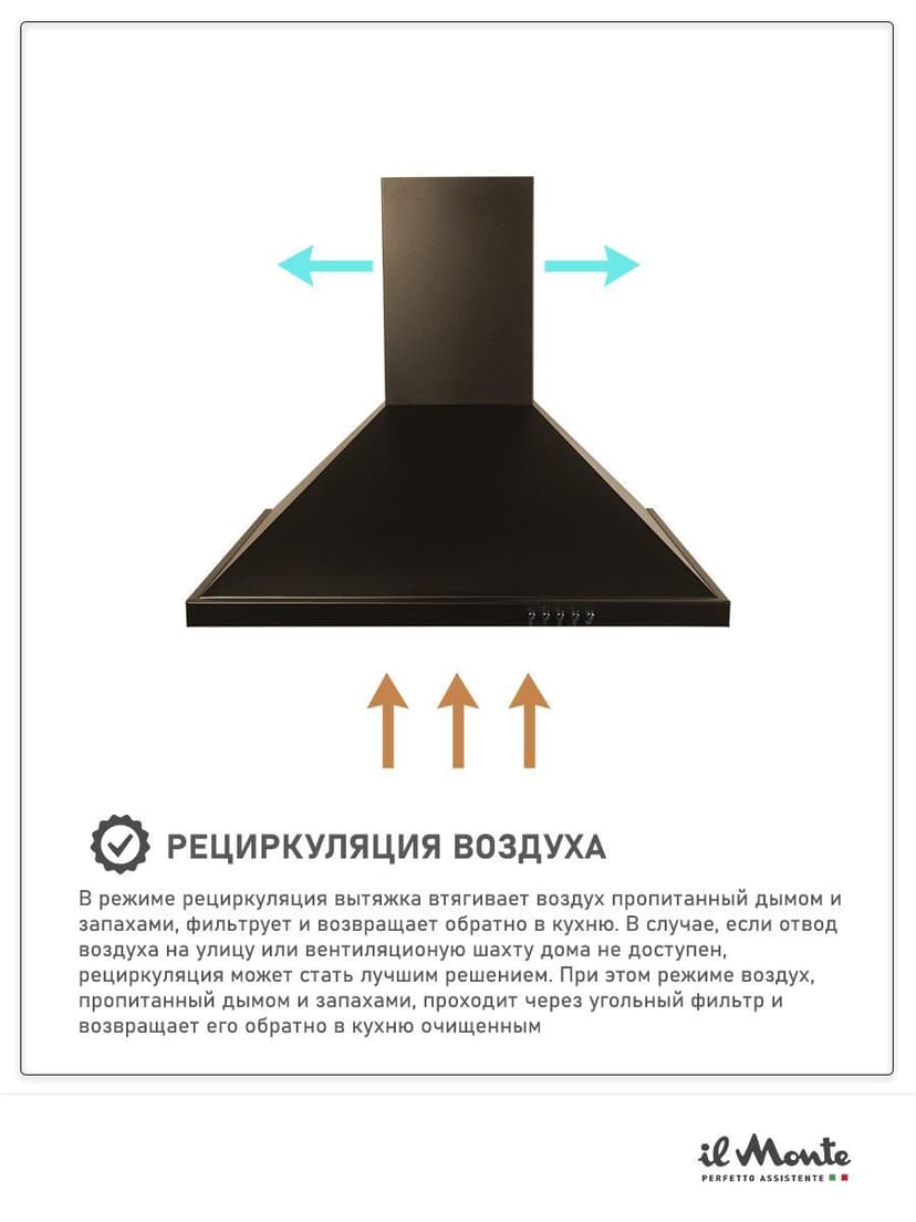 Вытяжка для кухни, Купольная--5