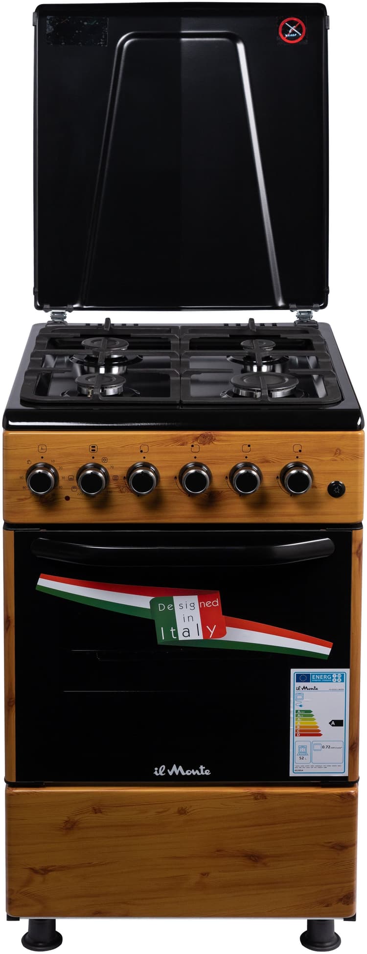 Газовая плита с Электрической духовкой