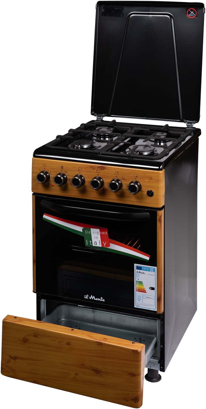 Газовая плита с Электрической духовкой--5